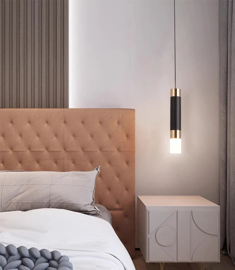 Luminária de Teto Pendente Minimalista para Cabeceira