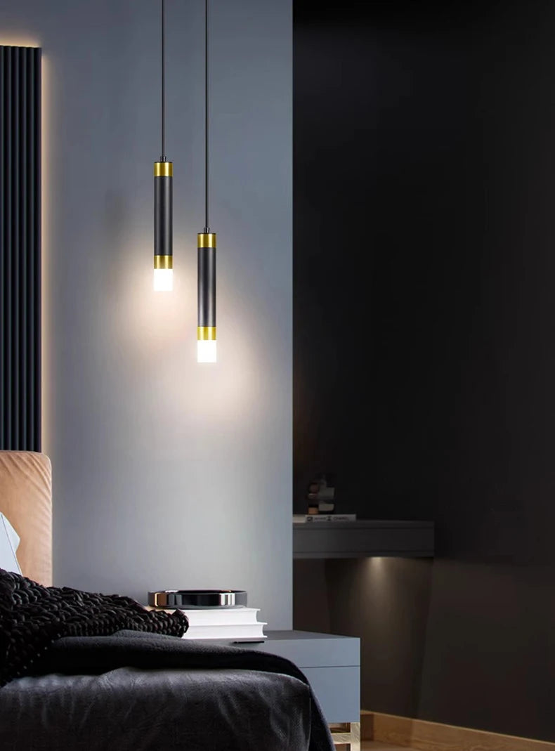 Luminária de Teto Pendente Minimalista para Cabeceira