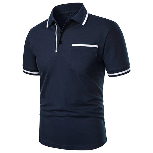 Camisa Polo masculina Azul Marinho